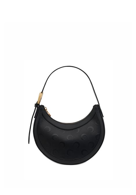 borsa moon canvas eclips mini donna nera MARINE SERRE | WBA002ARWOV0040BK99